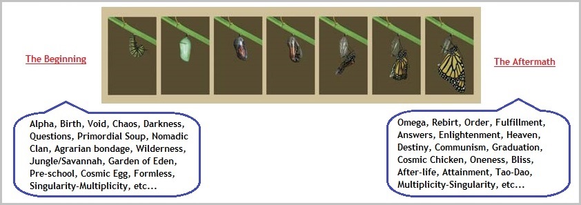 Various ideas related to the cocoon metaphor (82K)