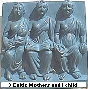 3 Celtic moms and 1 child (18K)