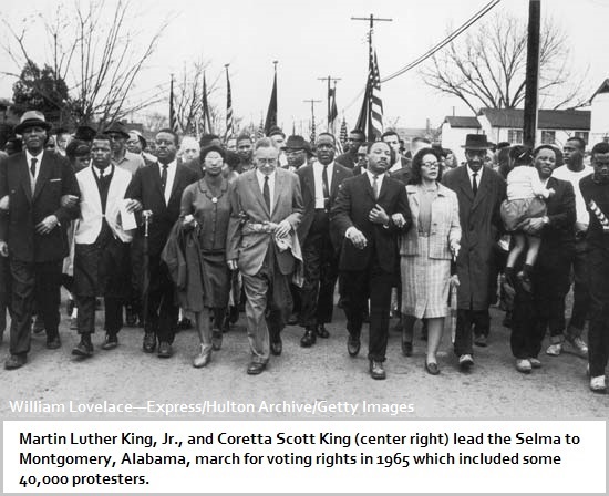 Voting Rights Protest March Voting Rights Protest March