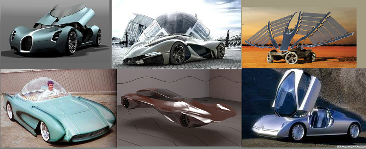 Some Futuristic vehicles