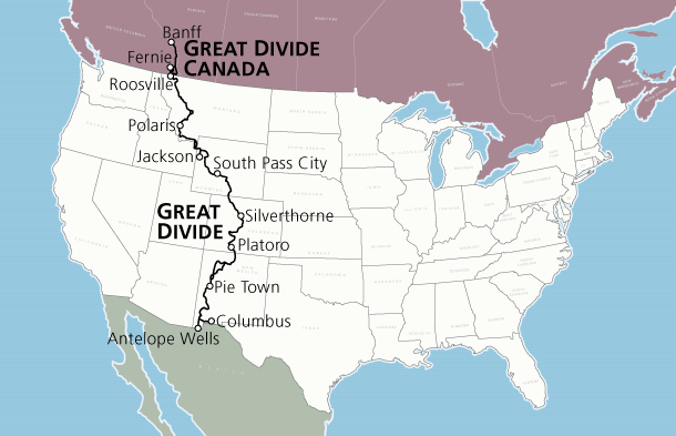 Great Divide Mountain Bike Route (36K)