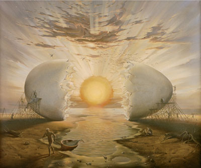 The Cosmic Egg from which humanity emerged