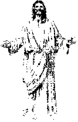 Fading Jesus image (5K)