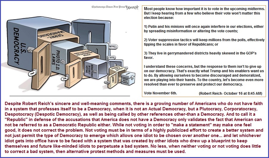 To vote or not to vote, when both make little difference to creating long-term solutions for many social problems.