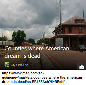 The American Dream is not only dead, but it actually was never born for most people.