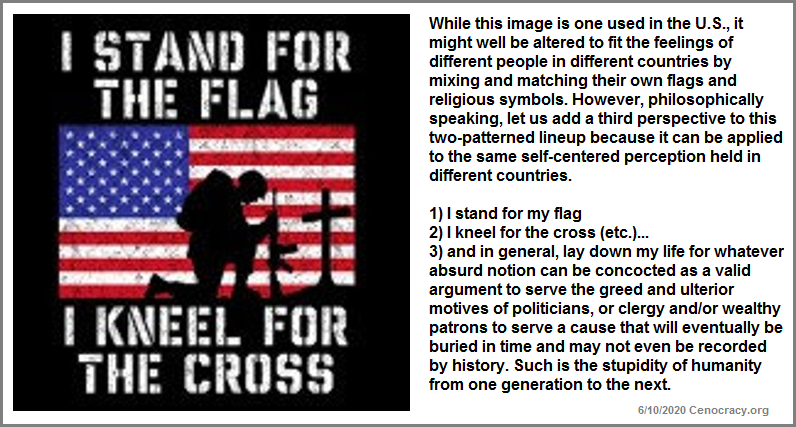 I stand for the flag motto