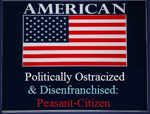American flag designation a peasant-citizenry.