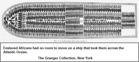 Cramped Slave Ship