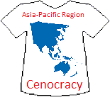 Asian-Pacific Region's Cenocracy T-shirt (9K)