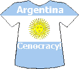 Argentina's Cenocracy T-shirt