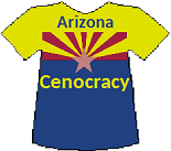 Arizona's Cenocracy T-shirt (13K)