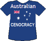 Australia's Cenocracy T-shirt