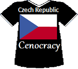 Czech Republics' Cenocracy T-shirt (9K)