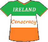 Ireland's Cenocracy T-shirt
