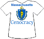 Massachussets' Cenocracy T-shirt (10K)