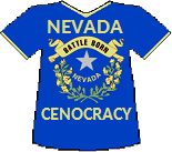 Nevada's Cenocracy T-shirt