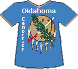 Oklahoma's Cenocracy T-shirt (11K)