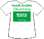 Saudi Arabia's Cenocracy T-shirt (9K)