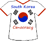 South Korea's Cenocracy T-shirt (9K)