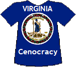 Virginia's Cenocracy T-shirt (11K)