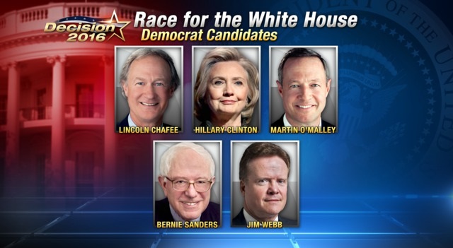 2016 US Democratic Presidential Candidates