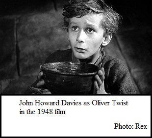 John Howard Davies as Oliver Twist (33K)