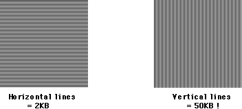 Horizontal and Vertical lines (2K)