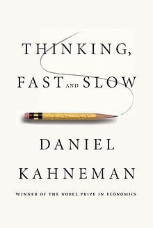Cover of Daniel Kahneman's Thinking, fast and slow book (10K)