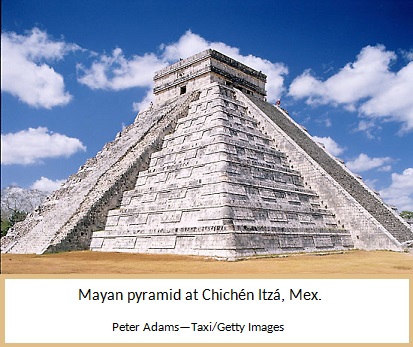 Mayan Stepped Pyramid