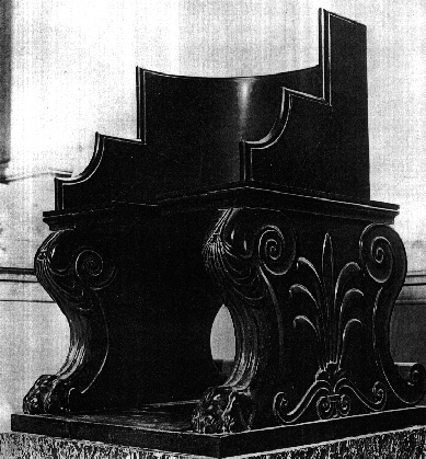 Roman throne Roman throne