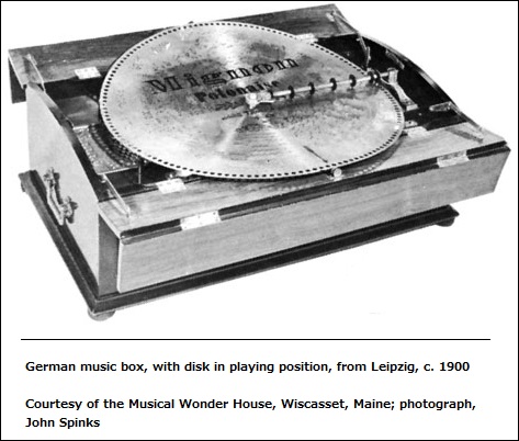 Early German music box Early German music box
