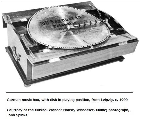 Early German music box