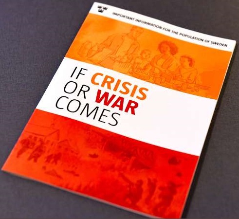 The Crisis and War Pamphlet issued by Sweden