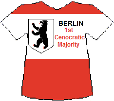 Berlin 1st Cenocratic Majority T-shirt (6K)