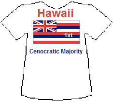 Hawaii 1st Cenocratic Majority (5K)
