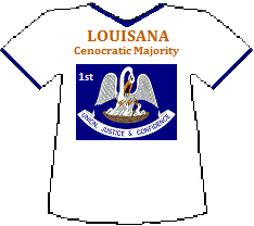 Louisana 1st Cenocratic Majority (8K)