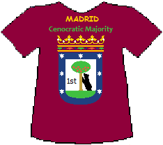 Madrid 1st Cenocratic Majority T-shirt(7K)