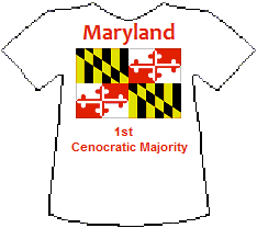 Maryland 1st Cenocratic Majority (6K)