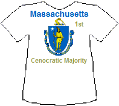 Massachusetts 1st Cenocratic Majority (8K)