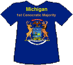 Michigan 1st Cenocratic Majority (9K)