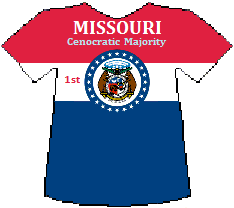 Missouri 1st Cenocratic Majority (8K)