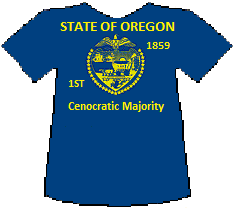 Oregon front side 1st Cenocratic Majority (8K)