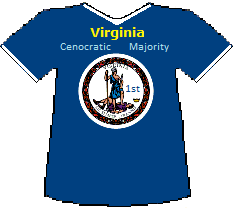Virginia 1st Cenocratic Majority (9K)