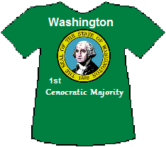 Washinton 1st Cenocratic Majority (9K)