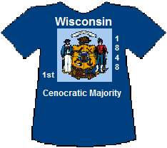 Wisconsin 1st Cenocratic Majority (9K)